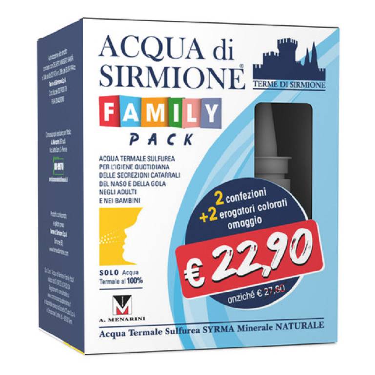 ACQUA SIRMIONE FAMILY PACK 12F