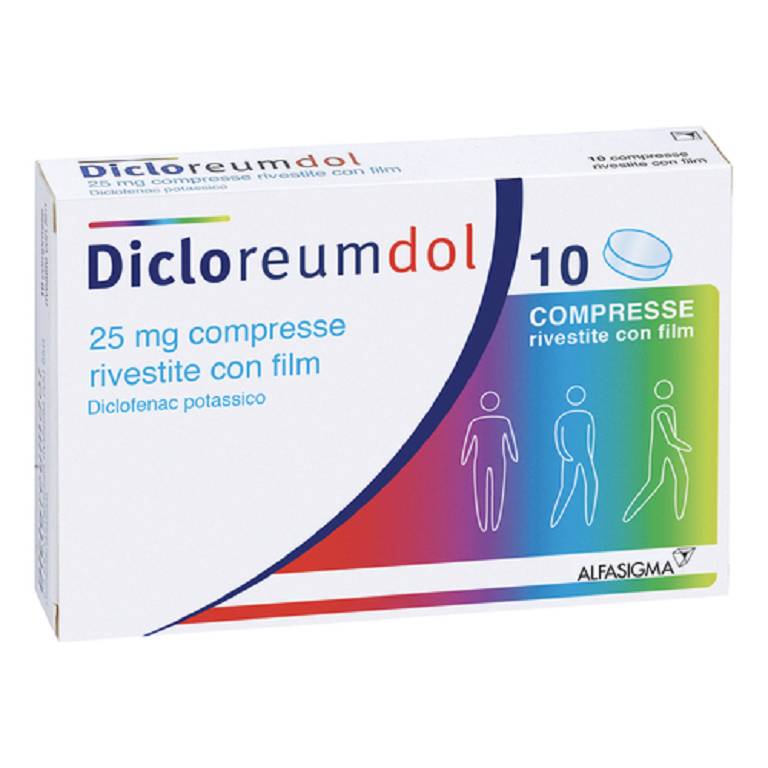 DICLOREUMDOL*10CPR RIV 25MG