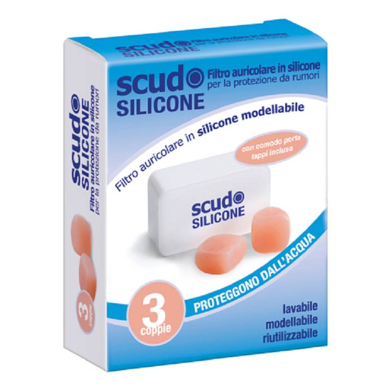 EARPLUG SCUDO SIL 3COPPIE 6PZ