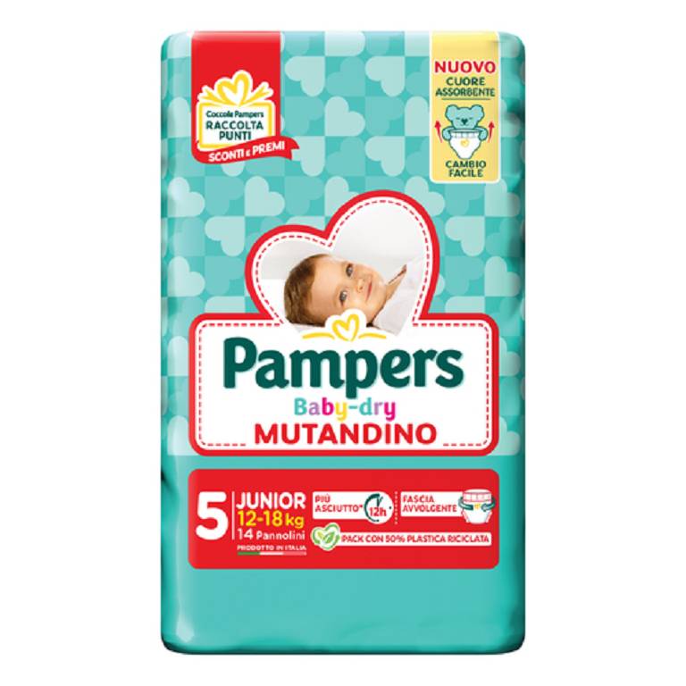 PAMPERS BD MUT JUNIOR SP 14PZ