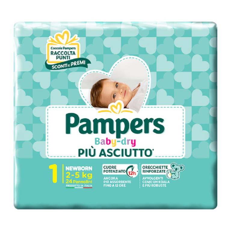 PAMPERS BD NEWBORN 24PZ