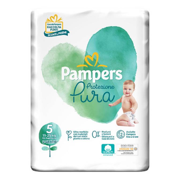 PAMPERS NATUR JUNIOR CP 17PZ+2