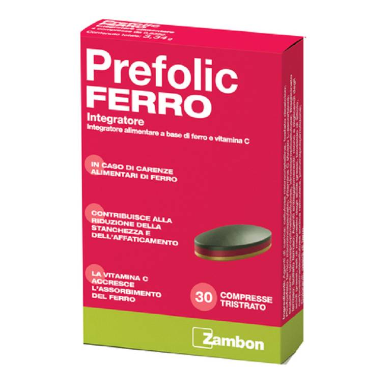 PREFOLIC FERRO 30CPR