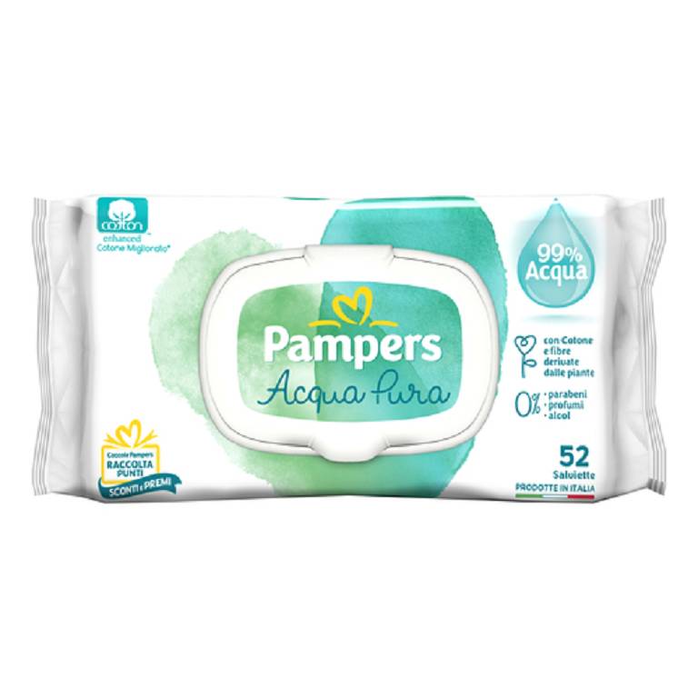 WIPES PAMPERS NATURELLO 52SALV